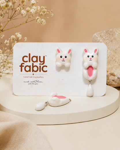 Bunny Bloom Convertible Earrings