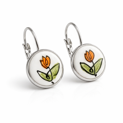 Tulip Drop Earrings