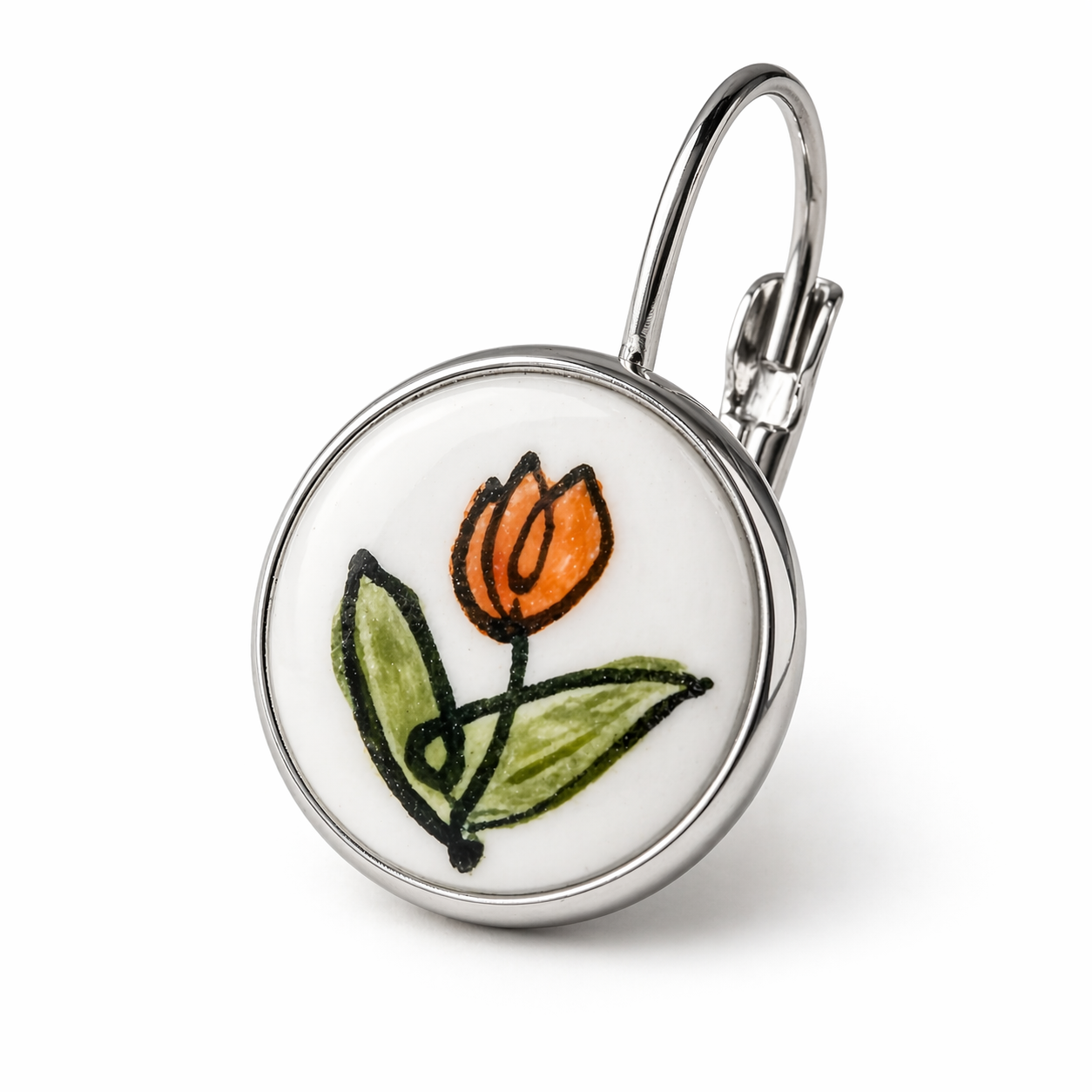Tulip Drop Earrings