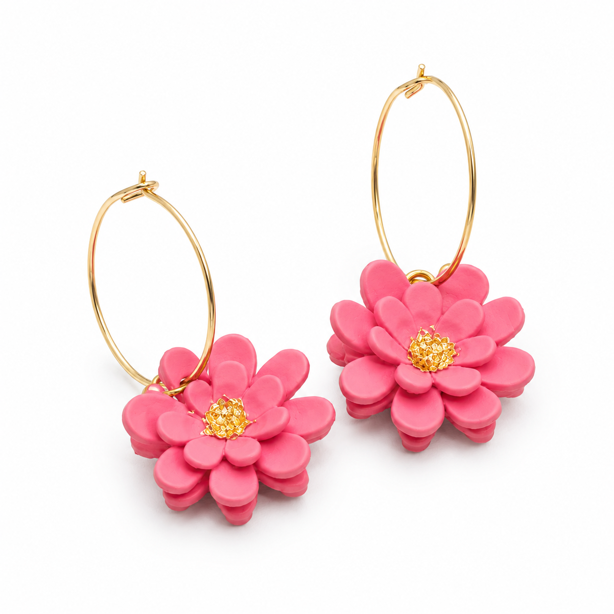 Bloom Hoop Earrings
