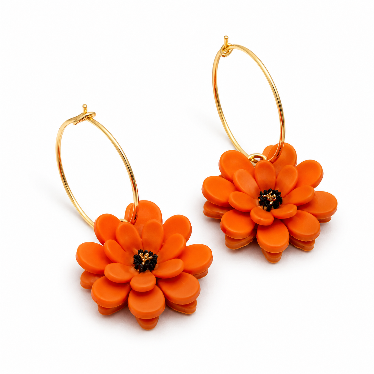 Bloom Hoop Earrings