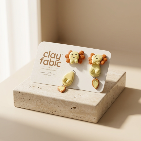 Sunny Axolotl Convertible Earrings